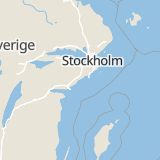 Karta som med röd fyrkant ramar in Trosa, Södermanlands län