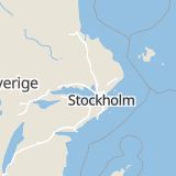 Karta som med röd fyrkant ramar in Bålsta, Stockholmsvägen, Håbo, Uppsala län