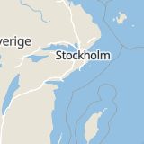 Karta som med röd fyrkant ramar in Ankargatan, Strandvägen, Solviken, Trosa, Södermanlands län