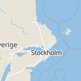 Karta som med röd fyrkant ramar in Herrhagsvägen, Stenhagen, Uppsala, Uppsala län