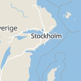 Karta som med röd fyrkant ramar in Järna, Disas Väg, Södertälje, Stockholms län