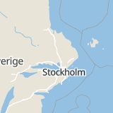 Karta som med röd fyrkant ramar in Vårdsätravägen, Kåbo, Uppsala, Uppsala län