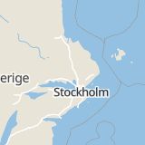 Karta som med röd fyrkant ramar in Sunnersta, Uppsala, Uppsala län