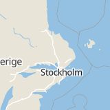 Karta som med röd fyrkant ramar in Råbyleden, Gränby, Uppsala, Uppsala län