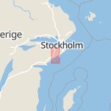 Karta som med röd fyrkant ramar in Hölö, Mörkö, Södertälje, Stockholms län