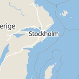 Karta som med röd fyrkant ramar in Skanssundet, Hölö, Södertälje, Stockholms län