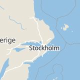 Karta som med röd fyrkant ramar in Vassundavägen, Sigtuna, Stockholms län