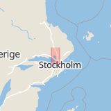 Karta som med röd fyrkant ramar in Steningehöjden, Sigtuna, Stockholms län