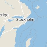 Karta som med röd fyrkant ramar in Sorunda, Nynäshamn, Stockholms län