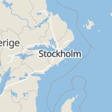 Karta som med röd fyrkant ramar in Hallunda, Hallunda Centrum, Botkyrka, Stockholms län