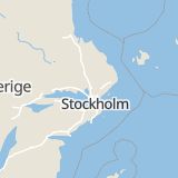 Karta som med röd fyrkant ramar in Valsta, Märsta, Sigtuna, Stockholms län