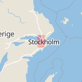Karta som med röd fyrkant ramar in Hässelby Strand, Stockholm, Stockholms län