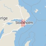 Karta som med röd fyrkant ramar in Sätrabadet, Stockholm, Stockholms län