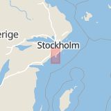Karta som med röd fyrkant ramar in Ösmo, Nynäshamn, Stockholms län