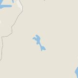 Karta som med röd fyrkant ramar in Drottninggatan, Arjeplog, Norrbottens län