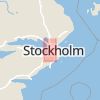 Karta som med röd fyrkant ramar in Nockebyhov, Stockholm, Stockholms län