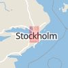 Karta som med röd fyrkant ramar in Bromsten, Stockholm, Stockholms län