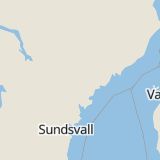 Karta som med röd fyrkant ramar in Mosjön, Örnsköldsvik, Västernorrlands län