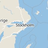 Karta som med röd fyrkant ramar in Kista, Stockholm, Stockholms län