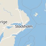 Karta som med röd fyrkant ramar in Skånela, Sigtuna, Stockholms län