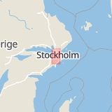 Karta som med röd fyrkant ramar in Fruängen, Eva Bonniers Gata, Stockholm, Stockholms län