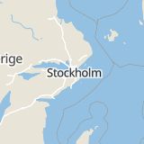 Karta som med röd fyrkant ramar in Ulvsunda, Stockholm, Stockholms län