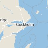 Karta som med röd fyrkant ramar in Albygatan, Humblegatan, Sundbyberg, Stockholms län