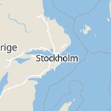 Karta som med röd fyrkant ramar in Silverdal, Sollentuna, Stockholms län