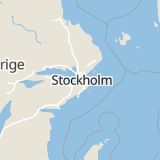 Karta som med röd fyrkant ramar in Alvik, Stora Essingen, Stockholm, Stockholms län