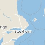 Karta som med röd fyrkant ramar in Skeberga, Uppsala, Östhammar, Uppsala län