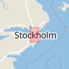 Karta som med röd fyrkant ramar in Hornsbergs Strand, Stockholm, Stockholms län