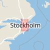 Karta som med röd fyrkant ramar in Kungsholmen, Stockholm, Stockholms län
