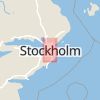 Karta som med röd fyrkant ramar in Norrmalm, Stockholm, Stockholms län