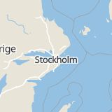 Karta som med röd fyrkant ramar in Näsbydal, Ytterbybacken, Östra Banvägen, Täby, Stockholms län