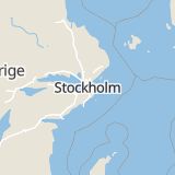 Karta som med röd fyrkant ramar in Slussens Tunnelbanestation, Stockholm, Stockholms län