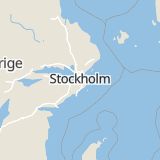 Karta som med röd fyrkant ramar in Gullmarsplan, Palmfeltsvägen, Stockholm, Stockholms län