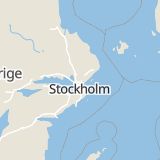 Karta som med röd fyrkant ramar in Vallentuna Kommun, Arningevägen, Vallentuna, Stockholms län