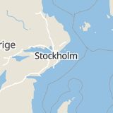 Karta som med röd fyrkant ramar in Hammarbyhöjden, Stockholm, Stockholms län