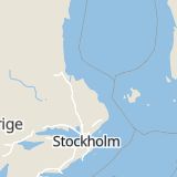 Karta som med röd fyrkant ramar in Forsmark, Östhammar, Uppsala län