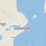 Karta som med röd fyrkant ramar in Gottröra, Norrtälje, Stockholms län