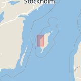 Karta som med röd fyrkant ramar in Tofta, Gotlands län