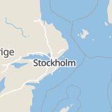 Karta som med röd fyrkant ramar in Angarn, Vallentuna, Stockholms län