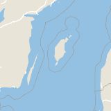 Karta som med röd fyrkant ramar in Eksta, Gotlands län