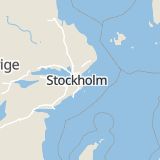 Karta som med röd fyrkant ramar in Skuru, Nacka, Stockholms län