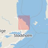Karta som med röd fyrkant ramar in Östhammar, Uppsala län