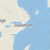 Karta som med röd fyrkant ramar in Kvarn, Nacka, Stockholms län