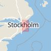 Karta som med röd fyrkant ramar in Igelboda, Kapell, Nacka, Stockholms län