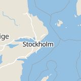 Karta som med röd fyrkant ramar in Runö, Åkersberga, Österåker, Stockholms län