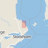 Karta som med röd fyrkant ramar in Ringvägen, Östhammar, Uppsala län