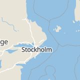 Karta som med röd fyrkant ramar in Rimbo, Norrtälje, Stockholms län